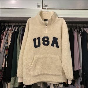 Brown Smith USA pullover sweater (comfy)